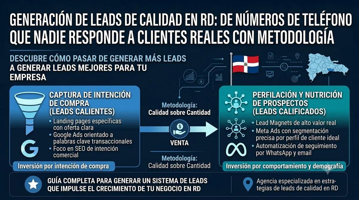 Cómo generar leads de calidad para tu empresa en RD (2026)